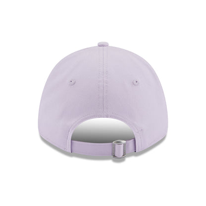 Gorra de béisbol 9FORTY MLB Metallic Logo New York Yankees de New Era - Lavanda-Plateado
