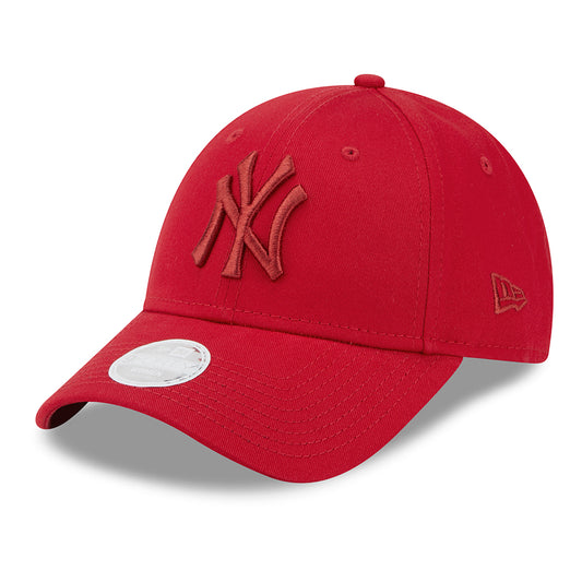 Gorra de béisbol 9FORTY MLB League Essential New York Yankees de New Era - Escarlata-Rojo