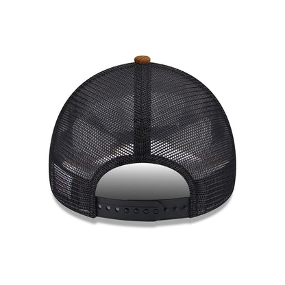 Gorra Trucker A-Frame de pana de New Era - Tofe-Negro