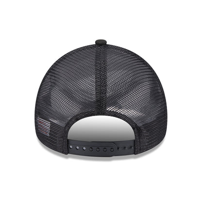 Gorra Trucker A-Frame License Plate New York de New Era - Negro