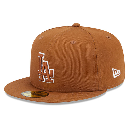 Gorra de béisbol 59FIFTY MLB Team Outline L.A. Dodgers de New Era - Tofe-Blanco