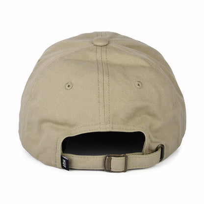Gorra de béisbol Original Logo visera curvada de algodón de HUF - Avena