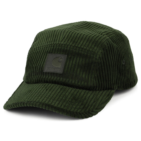 Gorra 5 paneles Erie Jumbo Cord de Carhartt WIP - Verde Oliva