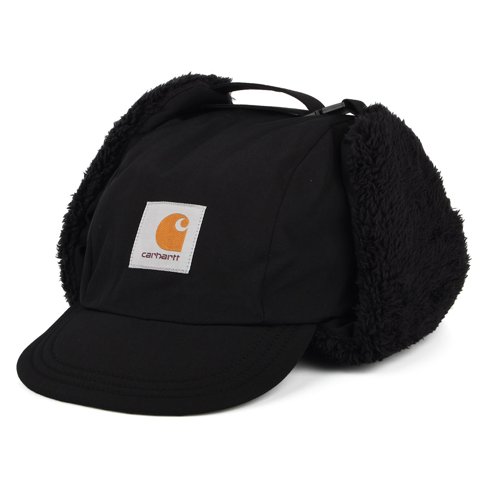 Gorra de béisbol Alberta con orejeras de Carhartt WIP - Negro