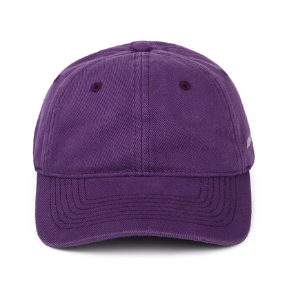 Gorra de béisbol mujeres Essential de tejido vaquero con etiqueta lisa de Levi's - Morado