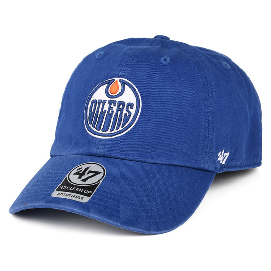 Gorra de béisbol NHL Clean Up Edmonton Oilers de 47 Brand - Azul Real