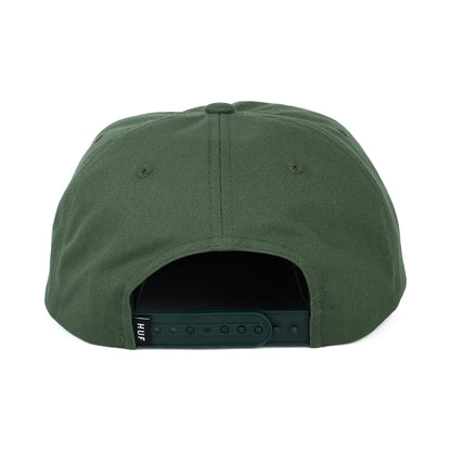 Gorra Snapback Box Logo sin estructurar de HUF - Verde Oscuro