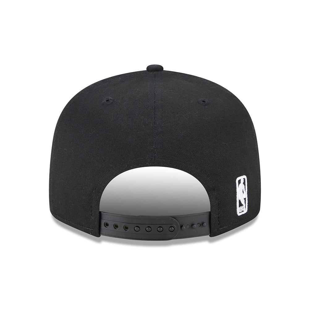 Gorra ajustable 9FIFTY NBA Split Logo Chicago Bulls de New Era - Negro