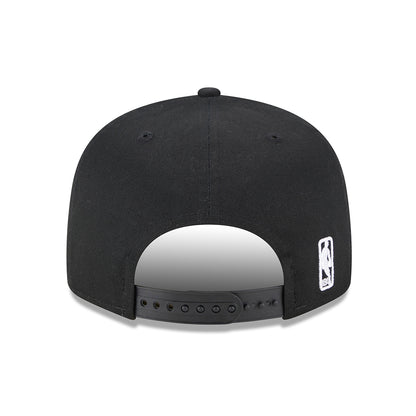 Gorra ajustable 9FIFTY NBA Split Logo Milwaukee Bucks de New Era - Negro