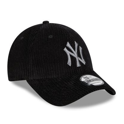 Gorra de béisbol 9FORTY MLB Wide Cord New York Yankees de New Era - Negro-Gris