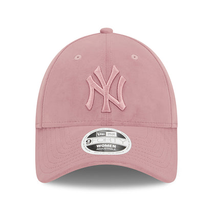 Gorra de béisbol 9FORTY MLB Velour New York Yankees de New Era - Rosa