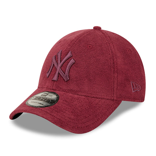 Gorra de béisbol 9FORTY MLB Towelling New York Yankees de New Era - Granate