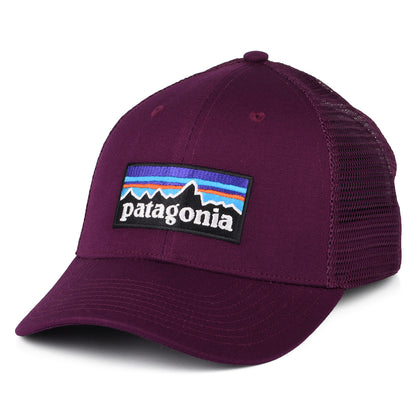 Gorra Trucker P-6 Logo LoPro de algodón orgánico de Patagonia - Ciruela