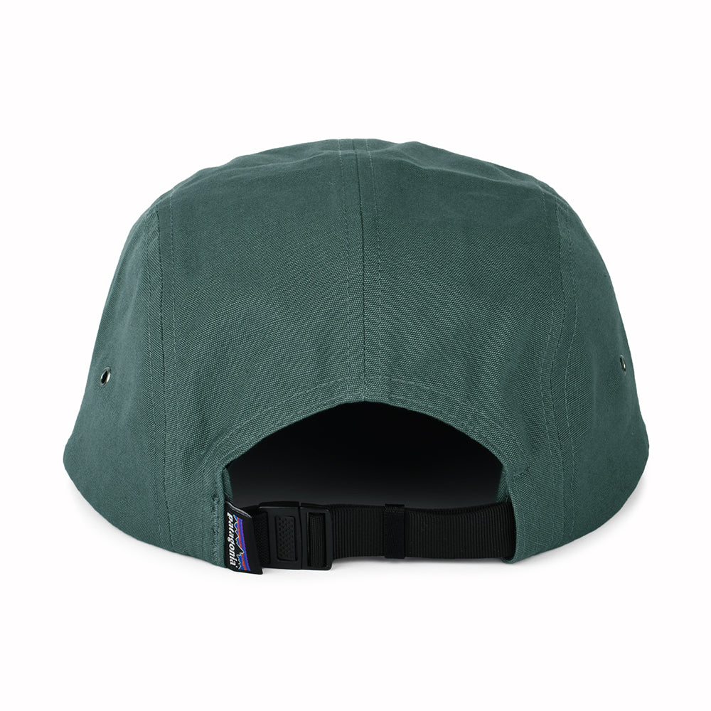 Gorra 5 paneles Ridge Rise Moonlight Graphic Maclure de algodón orgánico de Patagonia - Bosque Claro