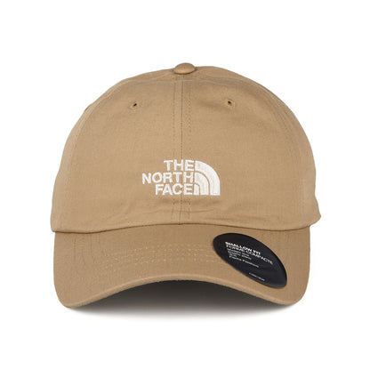 Gorra de béisbol Norm de algodón de The North Face - Camel