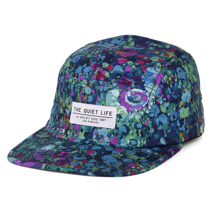 Gorra 5 paneles Monet Floral de The Quiet Life - Azul-Verde-Morado