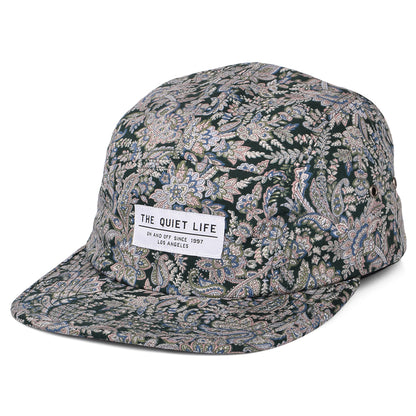 Gorra 5 paneles estampado cachemira de The Quiet Life - Verde Oscuro-Multi
