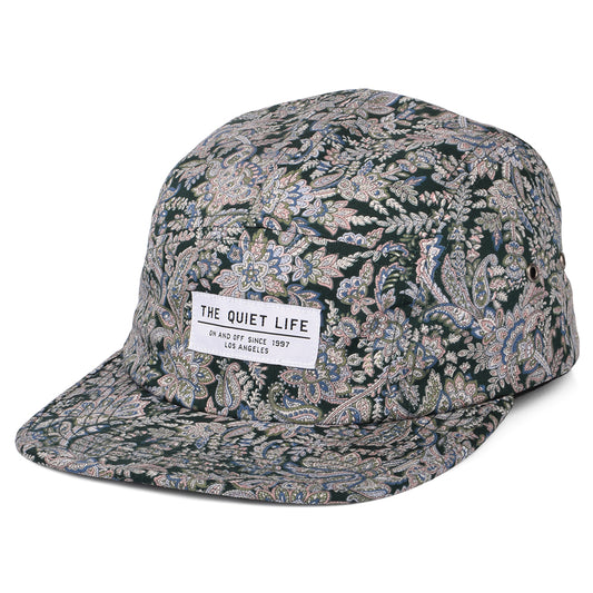 Gorra 5 paneles estampado cachemira de The Quiet Life - Verde Oscuro-Multi