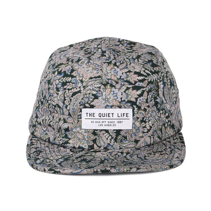 Gorra 5 paneles estampado cachemira de The Quiet Life - Verde Oscuro-Multi