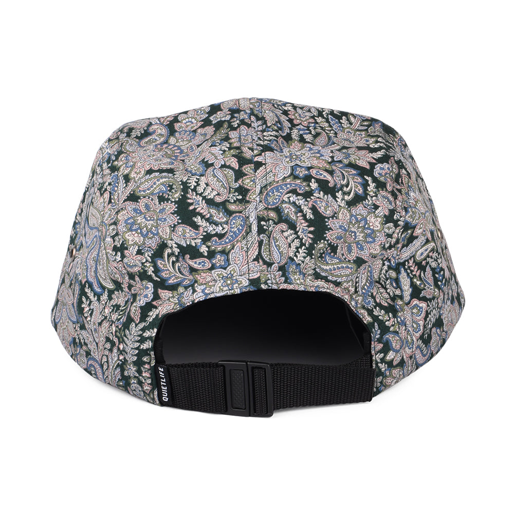 Gorra 5 paneles estampado cachemira de The Quiet Life - Verde Oscuro-Multi