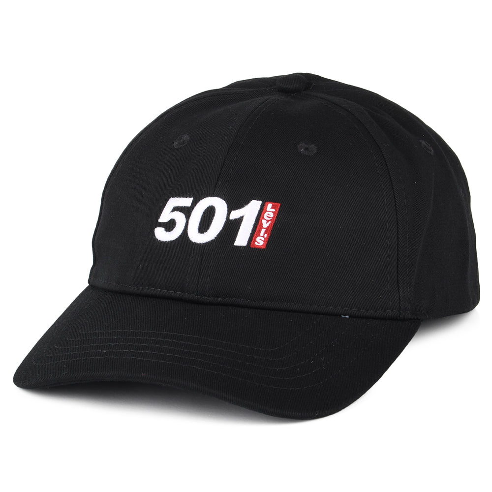 Gorra de béisbol 501 Graphic de Levi's - Negro
