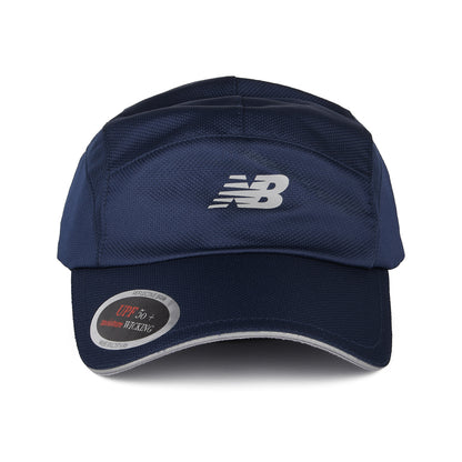 Gorra 5 paneles Performance V 3.0 de New Balance - Azul Marino