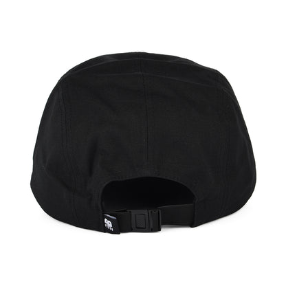 Gorra 5 paneles Block N de sarga de algodón de New Balance - Negro