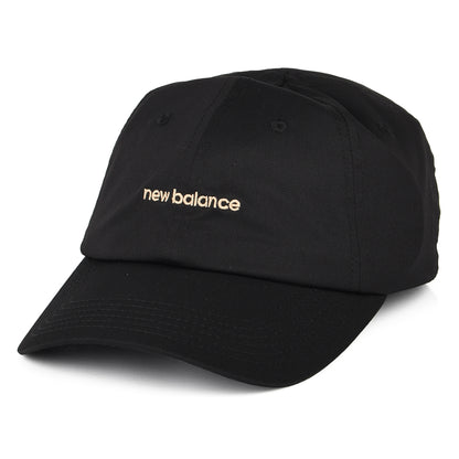 Gorra de béisbol NB Linear Logo de New Balance - Negro