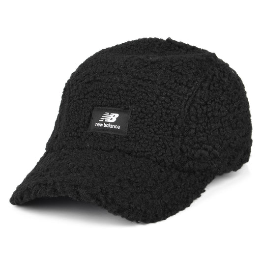 Gorra 5 paneles de Sherpa de New Balance - Negro