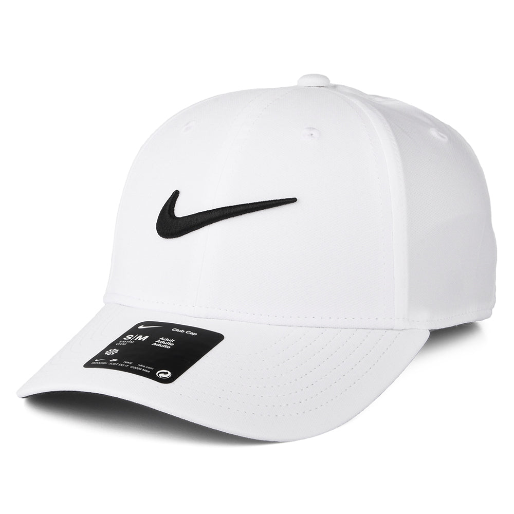 Gorra de béisbol Dri-Fit Estructurada de Nike Golf - Blanco-Negro