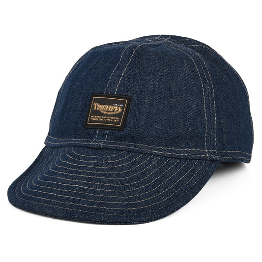 Gorra militar Oilys de algodón de Triumph Motorcycles - Vaquero