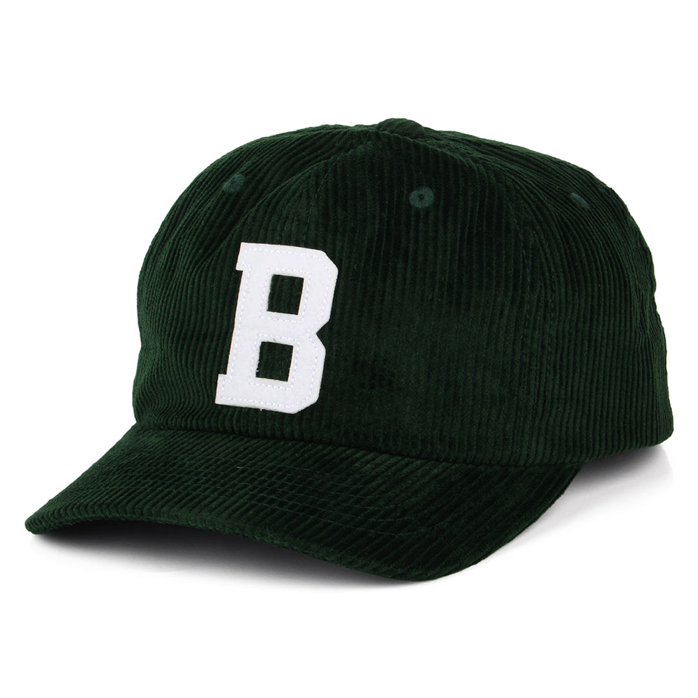 Gorra de béisbol Big B MP de pana de Brixton - Verde