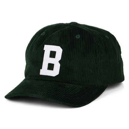 Gorra de béisbol Big B MP de pana de Brixton - Verde