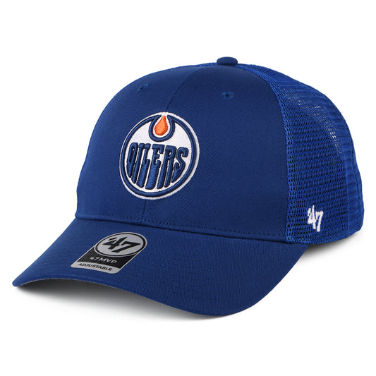 Gorra Trucker NHL Branson MVP Edmonton Oilers de 47 Brand - Azul Real