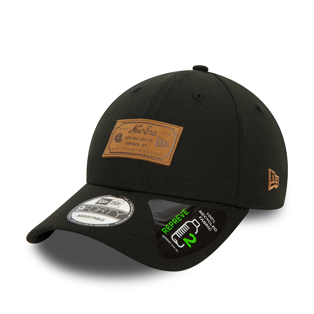 Gorra de béisbol 9FORTY Repreve New World de New Era - Negro