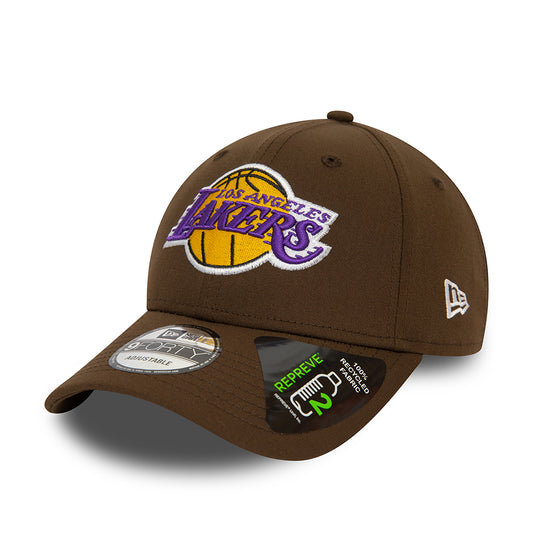Gorra de béisbol 9FORTY NBA Repreve L.A. Lakers de New Era - Marrón