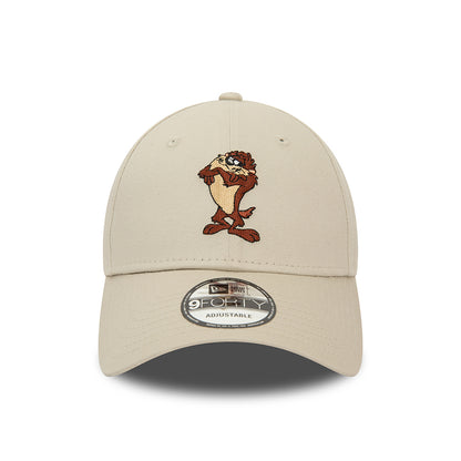 Gorra de béisbol 9FORTY Looney Tunes Character Taz de New Era - Piedra