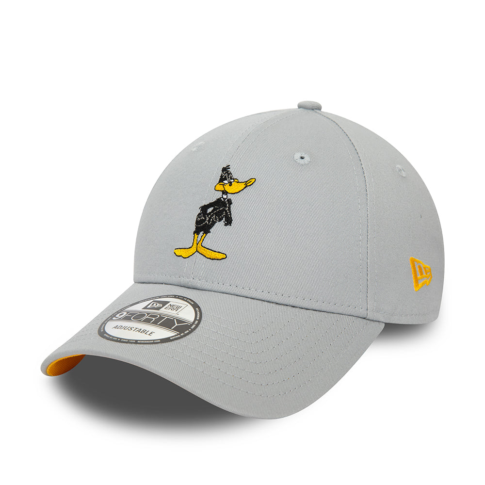 Gorra de béisbol 9FORTY Looney Tunes Character Pato Lucas de New Era - Gris