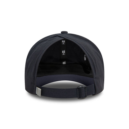 Gorra de béisbol Ponytail Open Back de New Era - Negro