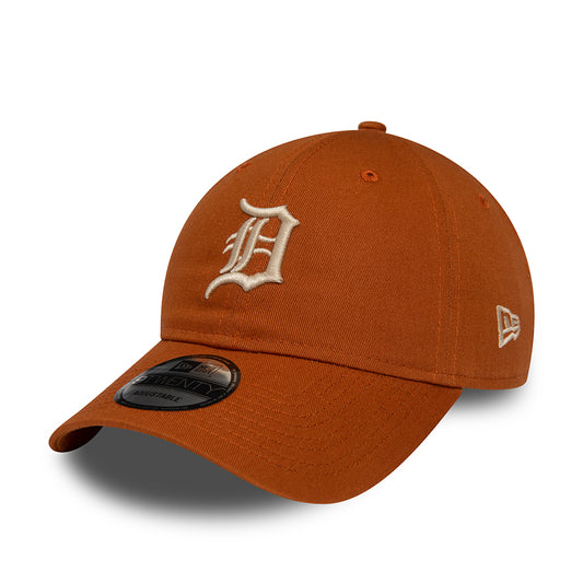 Gorra de béisbol 9TWENTY MLB League Essential Detroit Tigers de New Era - Marrón-Piedra