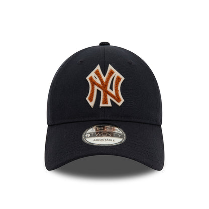Gorra de béisbol 9TWENTY MLB Boucle New York Yankees de New Era - Azul Marino-Marrón