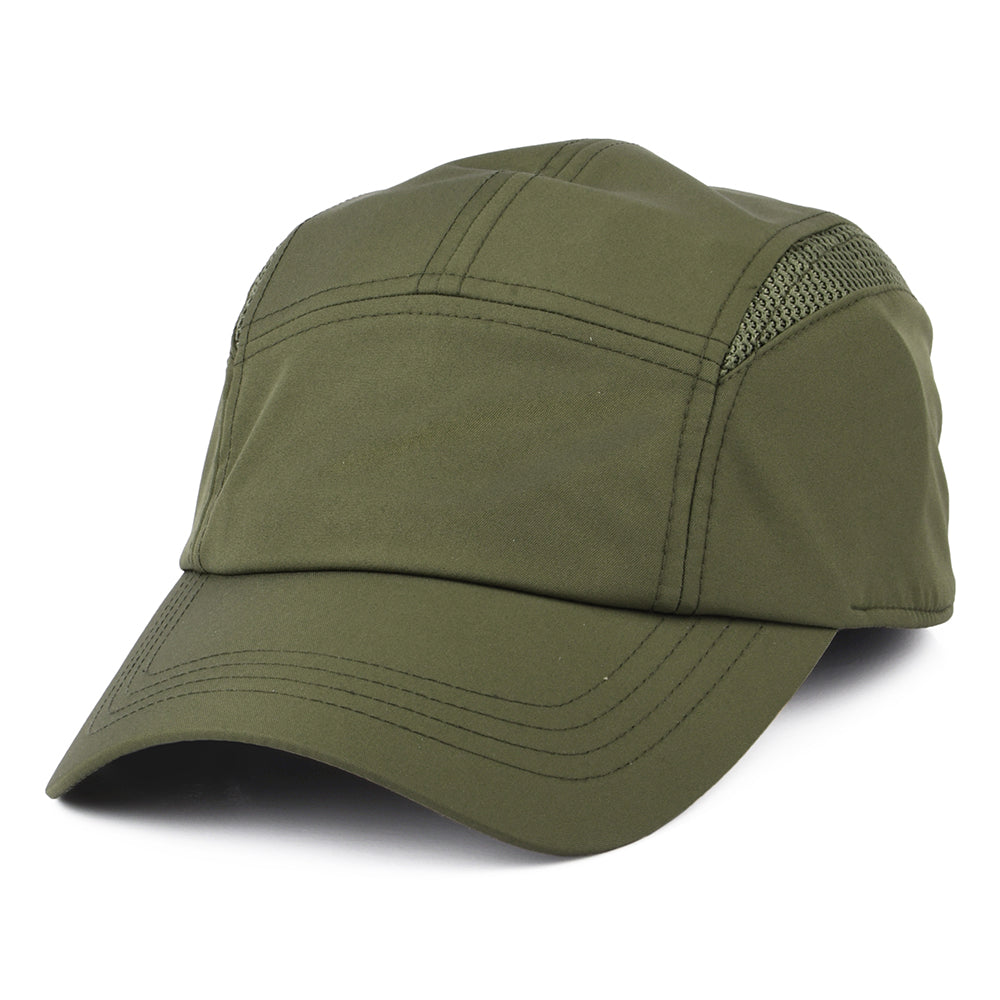 Gorra 5 paneles Airflo reciclado de Tilley - Verde Oliva