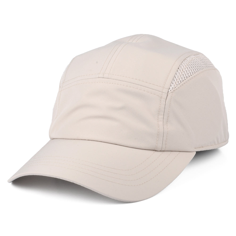 Gorra 5 paneles Airflo reciclado de Tilley - Gris Piedra Claro