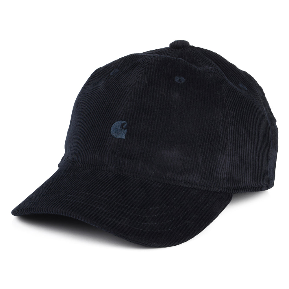 Gorra de béisbol Harlem Tonal de pana de Carhartt WIP - Azul Oscuro