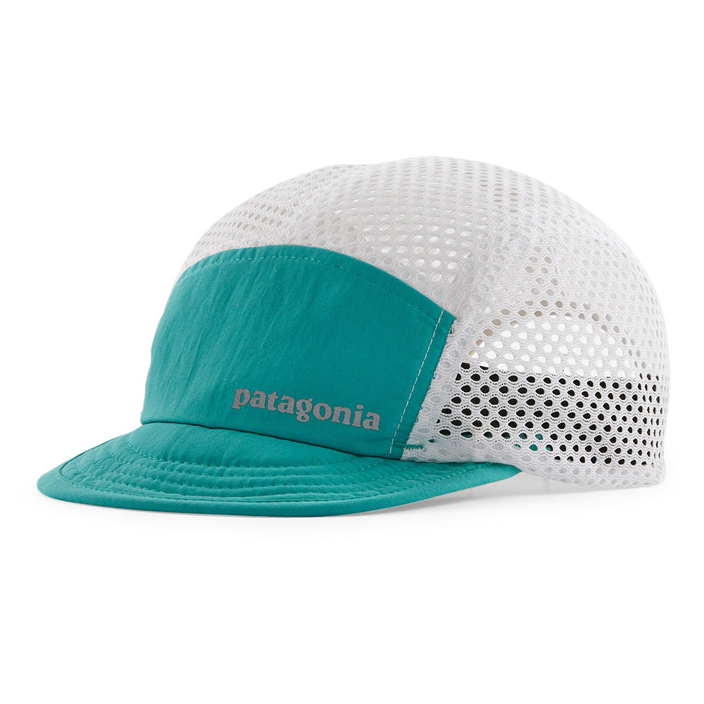 Gorra 5 paneles Duckbill XVIII reciclado de Patagonia - Azul Verdoso-Blanco