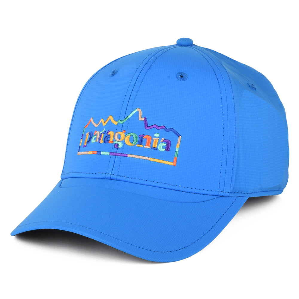 Gorra de béisbol Airshed Perfil bajo Reciclado de Patagonia - Azul Radiante