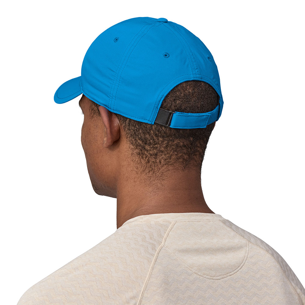 Gorra de béisbol Airshed Perfil bajo Reciclado de Patagonia - Azul Radiante