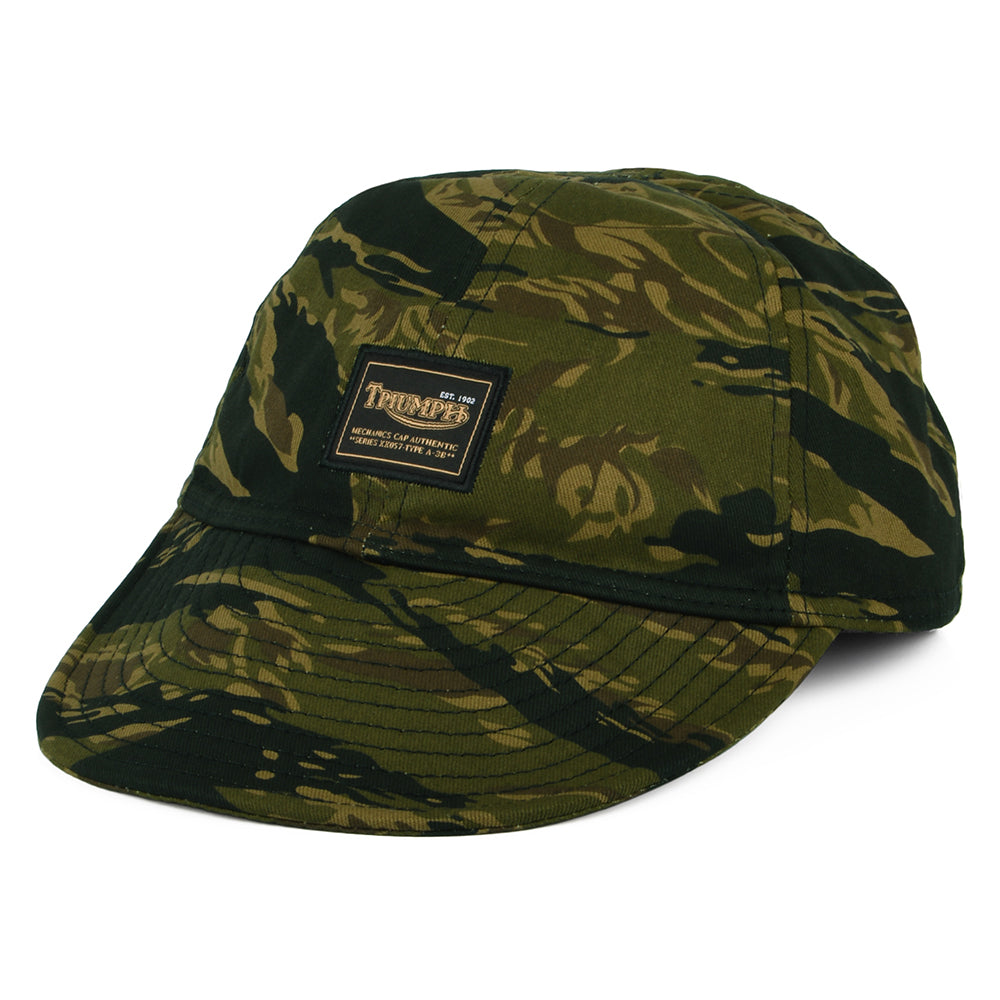 Gorra militar Grunt de sarga de algodón de Triumph Motorcycles - Camuflaje