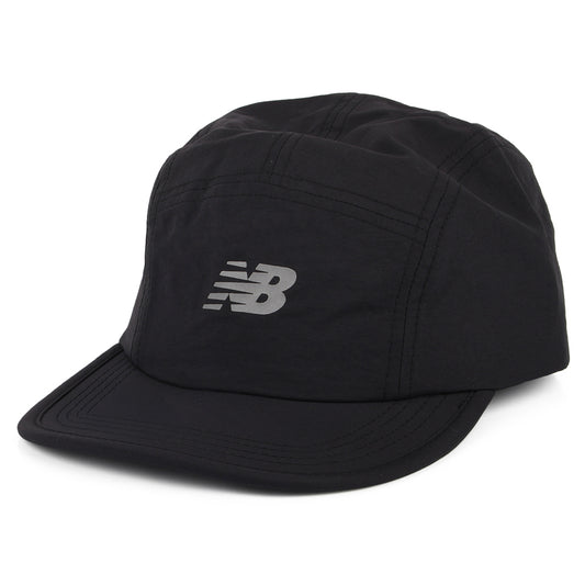 Gorra 5 paneles Everyday reciclada de New Balance - Negro