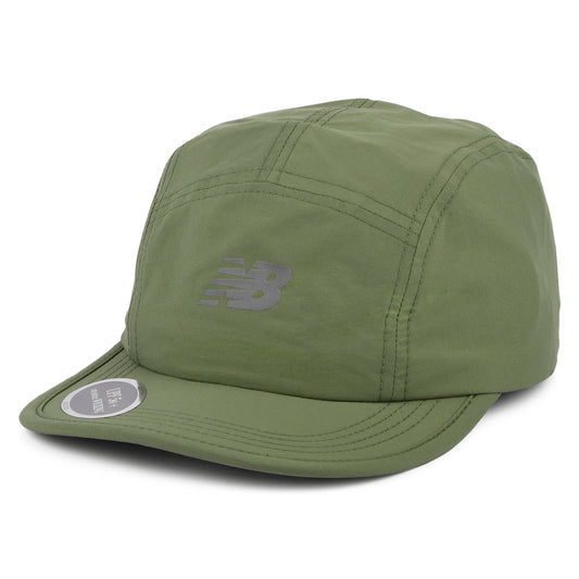 Gorra 5 paneles Everyday reciclado de New Balance - Oliva Oscuro